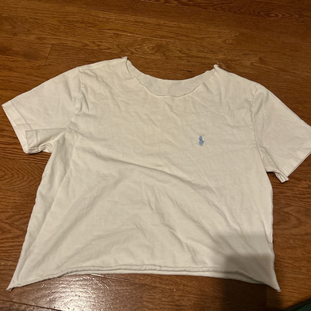 polo self cropped t